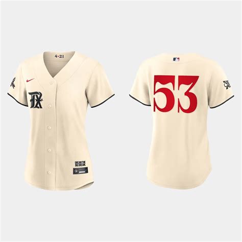 women's texas rangers nike cream 2023 city connect replica jersey|Texas Rangers Nike 2023 City Connect Replica Jersey .